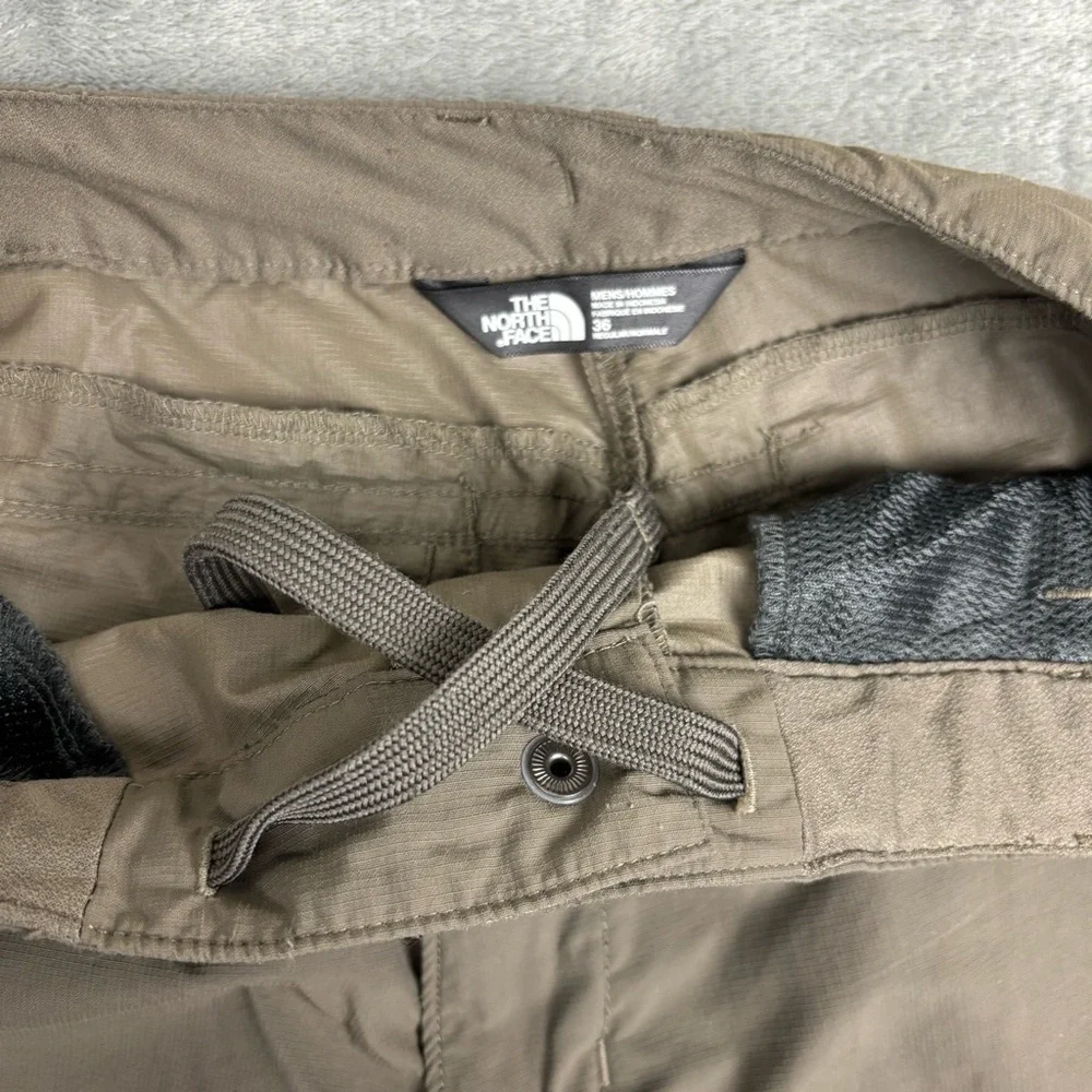 The North Face Pants Mens 36X31 Brown Horizon 2.0‎ Convertible Drawstring Hiking